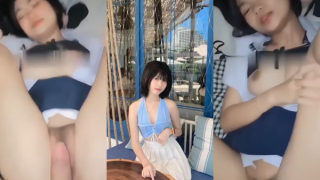 คลิปหลุดไทยนักเรียนสาวตัวเล็กบางกรอบเย็ดแตกใน